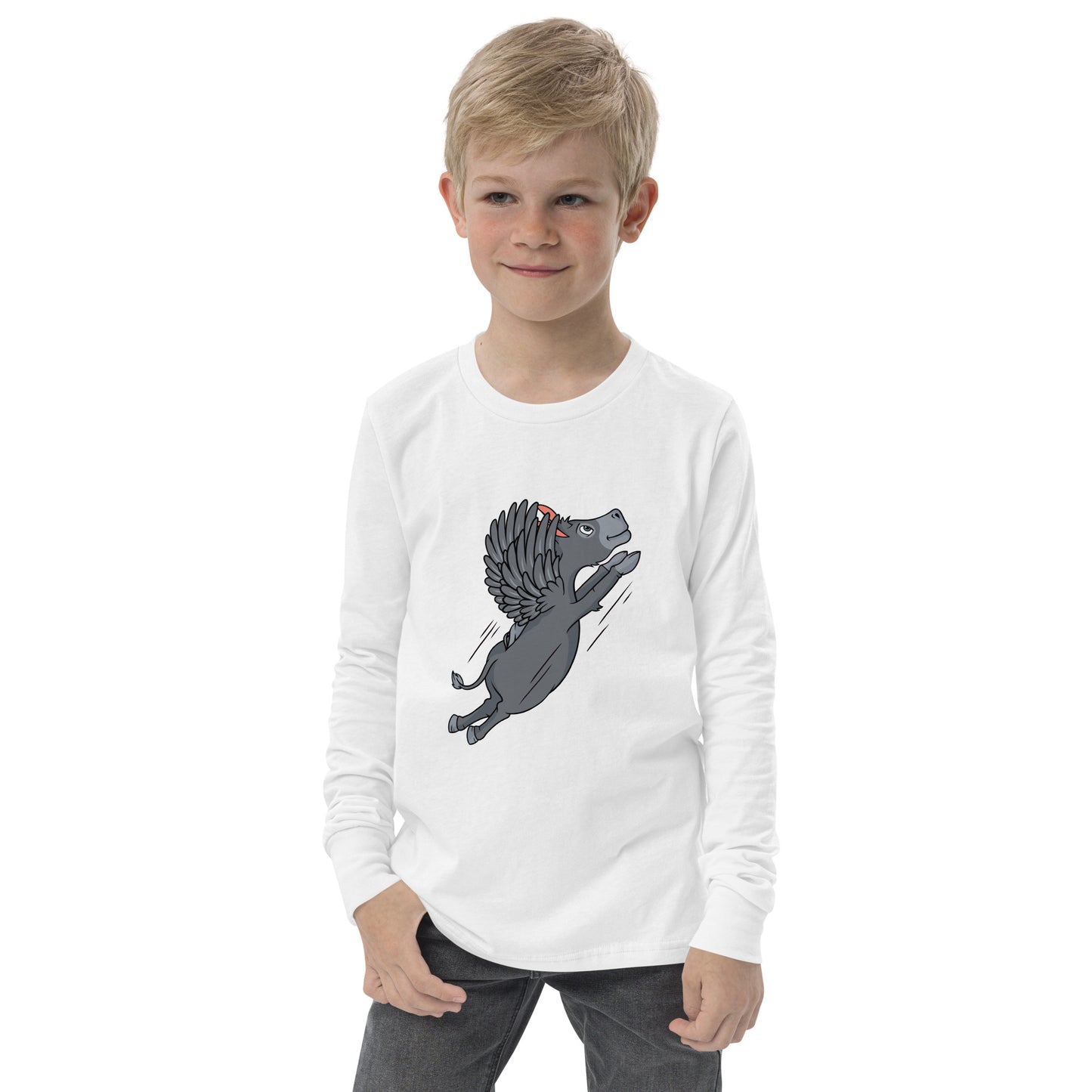 Flying Acer youth long sleeve tee