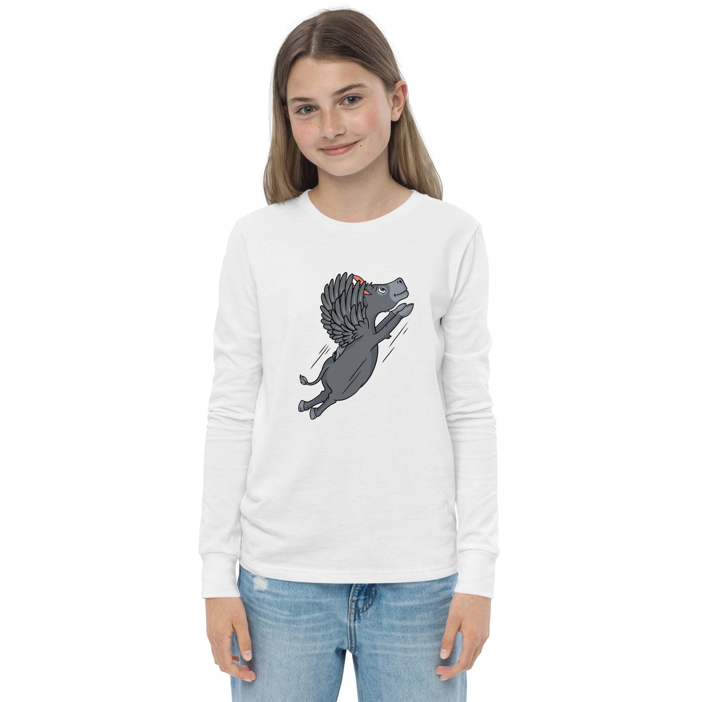 Flying Acer youth long sleeve tee