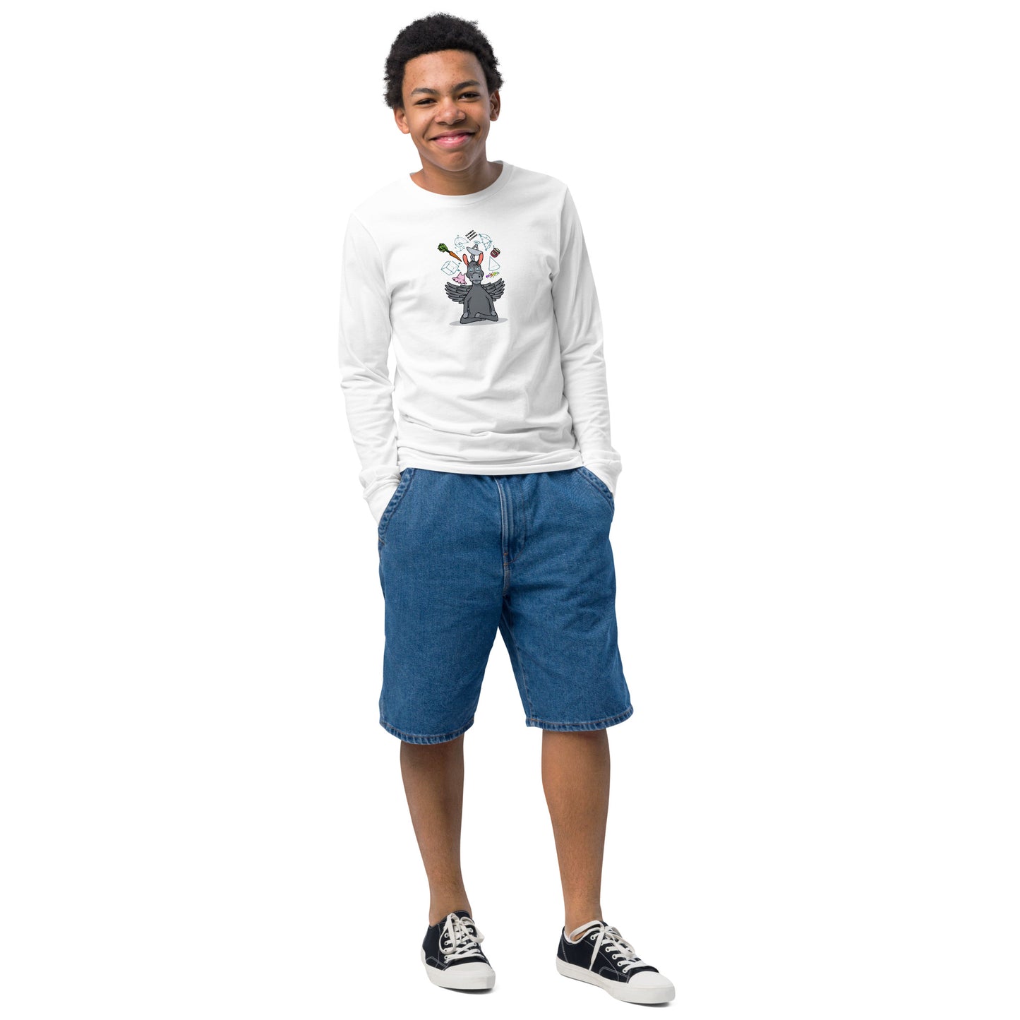 Acer Geeking Out youth long sleeve tee